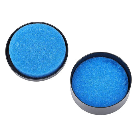 Top Notch Waterproof Watch Gasket Grease: Ultimate Lubricant Sealant Oil For DIY Repair And Pro Servicing To Boost Water Resistance And Keep Your Timepiece Fresh, shown in two round blue sponge jars.