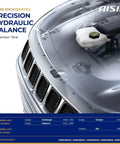 Aftermarket Coolant Reservoir Expansion Tank With Cap To Knock Out Overheating Nonsense And Keep Your Ride Ice Cold Through Summer Beatdowns Or Stop And Go Gridlock For Zero Stress Cruising. Under hood view.