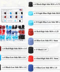 Air Conditioning Valve Core Kit With 270 O Rings, 60 Gasket Seals, 77 Dust Caps and 39 Valve Cores displayed with color-coded parts.