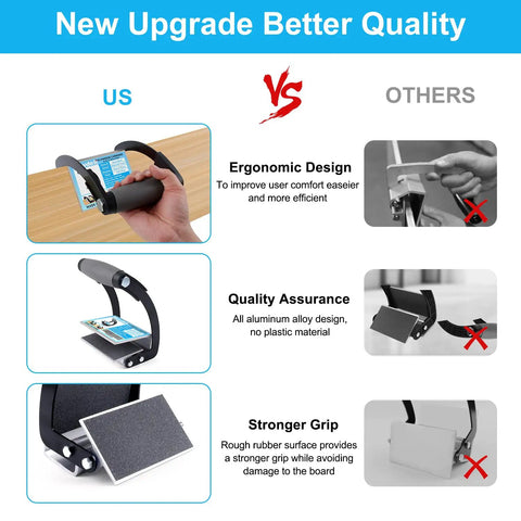 Comparison of Two Pack Plywood Carrier Clamp Set for Lifting Drywall and Panel Moving features against others