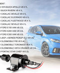 Universal Micro Inline Electric Fuel Pump 12V Low Pressure Five Sixteenths Inch Fittings Quiet Operation For Gasoline And Diesel Vehicles Wide Application E8012S Cross Reference Compatible shown with compatible vehicle list.