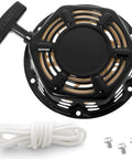 Recoil Starter For 196cc 212cc 224cc Engines And Generators With Pull Cord Rope Fits Predator And Similar Models with mounting screws