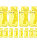 Twelve Piece Automatic Needle Threaders For Hand Sewing And Embroidery With Portable Design And Universal Fit Yellow Threading Tool For Creative DIYers And Crafts, 12-pack