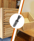 7 Degree Carbide Tipped Router Bit For Dovetail Jigs 17/32 Inch Shank Compatible With 4200 Series Jigs and built drawers