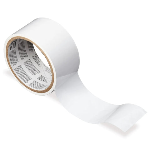 White Dry Erase Tape 1.88 Inch Wide By 5 Yard Length 6 Pack Peel And Stick Writable Label Tape for Home Office School Crafts Decor Erases