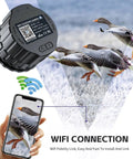 Telescope Eyepiece Camera, 4MP Digital Camera, 2K Video Recording Via App, image of eyepiece, phone display of flying geese.