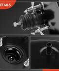 Heavy Duty Vacuum Brake Booster Built Tough For Smooth Street Stopping Power Fits Acura Tsx Honda Accord Crosstour Crv Pilot Direct bolt details and fittings