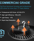 Smash The Shadows With These 200W Led High Bay Lights Packing 30000 Lumens Ufo Profile and professional LED driver for 17 years