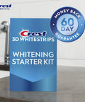 3D Whitestrips At Home Teeth Whitening Starter Kit With 10 Treatments, 20 Strips, Upper And Lower, Enamel Safe Formula box