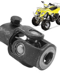 Heavy Duty Steering Universal Joint And Drive Shaft Coupler Forged From Reinforced Alloy Steel features 36 tooth spline and 15mm bore.