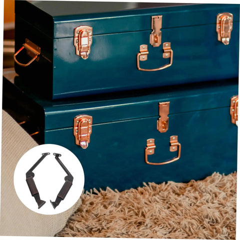 Storage Bins And Plastic Bins With Easy Install 2 Pack Lid Support Hinges For Cabinets And Chests Soft Close For Toy Boxes