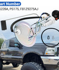 Fuel Tank Sending Unit For F250 F350 Super Duty 1999 Through 2003 7.3L V8 Diesel Direct Fit Replacement With Wheelbase Options