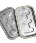 Duct access door 10x6 inch, metal with foam gasket for high-temperature grease ducts, Amazon brand