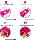 Hot Pink Number 8 Balloon 40 Inch Giant Foil Balloon For 8th Birthday Party Decor inflation instructions