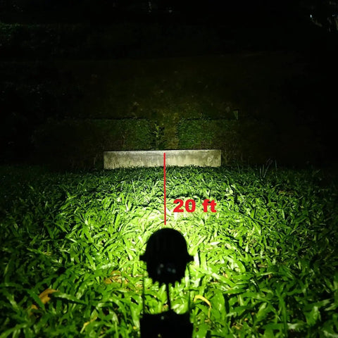 4-Spotlight Mini Solar Powered LED Spotlight Kit For Outdoors With Warm White Light, Black Finish, Durable 8W Monocrystalline Panel, Long-Lasting Battery, Easy Mount Landscape Downlights For Garden, Yard, Path And Patio