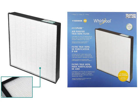 True HEPA Replacement Filter For WPPRO2000 Air Purifier Extra Large 18.11 inch square fit with packaging