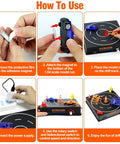 Instructions for USB Powered 1 64 Diecast Car Drift Pad With Spinning Track Adjustable Speed And Direction Magnetic Under Car Pad 5 Decoration Options Display Stand Works With All 1 64 Scale Cars Black