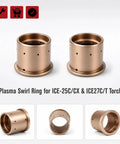 Pro Grade Electrode Tip Kit For Plasma Cutter Torch Fits 375 Series And ICE 25C 27C Includes Swirl Ring 2 Pack Replacement