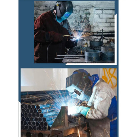 Welding tasks in industrial environments using the Khbyt Tube Cooling Vest Accessory With Integrated Belt And Connector For Industrial Work Environments.