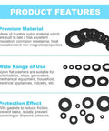 Nylon Flat Washers Set 1200 Pcs Insulation Anti Corrosion Black M2 To M12 Engineering Plastic Washers Standard Parts Repair Kit For Electronics Circuit Boards And General Hardware Projects, black nylon washers sizes shown