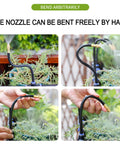 Demonstration of the Automatic Watering System For Potted Plants With 360 Degree Copper Sprinklers And Quick Connect Tubing