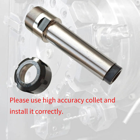 MT4 ER32 Collet Chuck With M16 Drawbar Thread For CNC Milling And Lathe Morse Taper 4 Shank High Precision Beefy Tool Holder