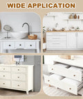 12 Pack White Plastic Drawer Slides 300 Millimeters Side Mounted Grooved Tracks With Screws in modern furniture setups.