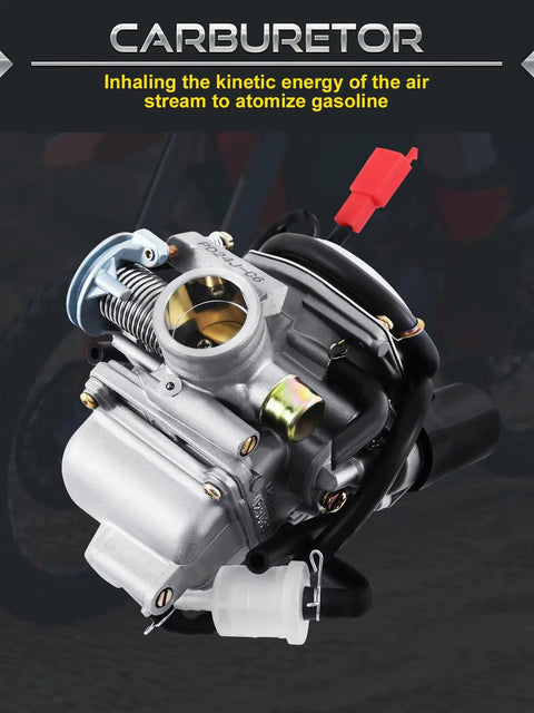 Gy6 150cc Short Case Engine Kit For Two Wheel Scooters And Mopeds CVT Ready Easy Install High Quality Metal Shell