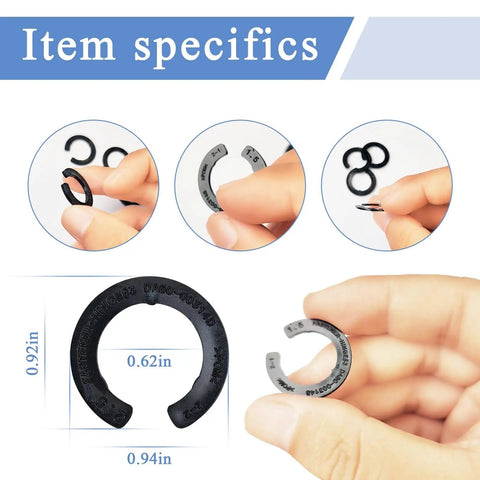 Four Piece Hinge Shim Kit For Fridge Door Height Adjustment Replacement Parts For Samsung Models close-up view