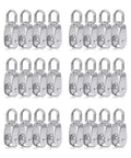 Go-To 12 Piece Stainless Steel Cable Pulley Wheel Set With M15 Small Rotating Rollers Ideal For Outdoor Ropes 360 Degree Swivel Pulleys For Tensioning Lifting Rigging And DIY Projects, 12-piece set