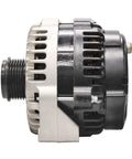 Side view of a Remanufactured Alternator 3342732A For Cars Built To Last With Beefed Up Bearings And High Temp Lubricant Plus Double Lip Seals
