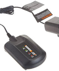 20V Max Lithium Battery Charger For Cordless Tools Using 20V Batteries Takes About Five Hours To Charge, No Assembly Needed