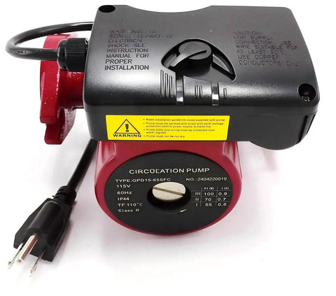 Ups1558Fc Hot Water Circulator Pump Replacement For Hvac Refrigeration Units 115V 125Hp 3Speed Slick Upgrade No Sweat Setup Heavy Duty Residential Plumbing System Dope Performance