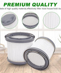 PVF110 Pivot Filter Replacement for 20V Max Hand Vacuums with premium quality material in 4 pack
