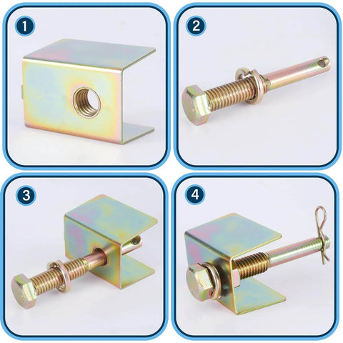 Anti Rattle Hitch Pin Shim Kit For Two Inch Receiver Eliminates Trailer Hitch Wobble Vibration And Noise No More Universal Fit