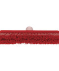 Fine Sweep Floor Broom Head With Polypropylene Core And Soft Bristles Slides Into Tight Corners And Knocks Out Dust Like A Champ For Crews Cleaning Factory Floors Or Storefronts In Red