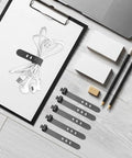 Heavy Duty Reusable Cable Ties And Premium Wire Organizer Straps For Instant Cord Sorting, black straps for cable organization.