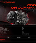 Heavy Duty AC Compressor Assembly With Clutch For Kia Forte 2022 2023 2024 image showing new VSE14 compressor with pulley.