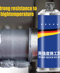 Two Part Pro Grade Industrial Strength Metal Bonding Paste For Structural Restoration High Temperature Adhesive Gel With Hardener Cold Weld Sealant For Pipes And Tough Surfaces Permanent Weld Substitute Without Welding Equipment next to bonded metal pipe.