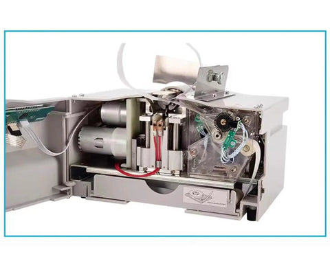 Inner mechanism of Compact Automatic Paper Strapping Machine With Counting Function For Albums Medicine Boxes Food And Cards