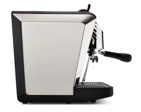 Side view of Oscar II Espresso Machine For Home Use Semi Automatic One Group With Copper Heat Exchange Boiler Pro Grade Barista Ready 110V