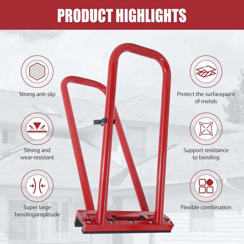 Durable Hand Seamer And Standing Seam Roofing Tool For Metal Roofs And Sheds 1.5 Inch Vertical Tool with anti-slip features