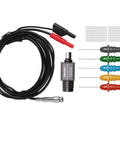 Oscilloscope Auto Diagnostics Kit With Heavy Duty Test Leads And Probe Set for Car Measurements including attenuator and adapters