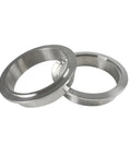 V Band Clamp Stainless Steel 304 With Flange For 3 Inch Exhaust System Quick Release Seam Weld Ready Male Female Flanges