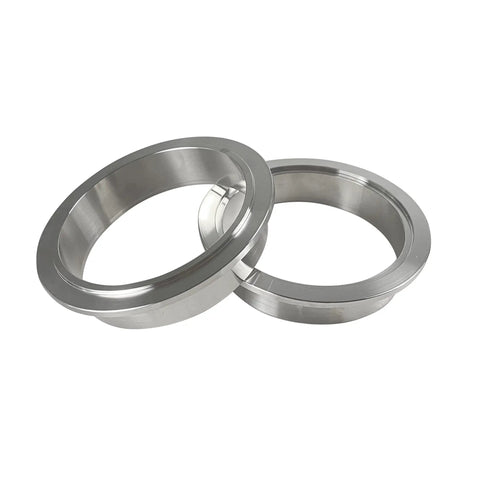 V Band Clamp Stainless Steel 304 With Flange For 3 Inch Exhaust System Quick Release Seam Weld Ready Male Female Flanges