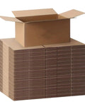 Durable Brown Corrugated Mailer Boxes With Lids 7.6x3.94x5.1 Inches Single Wall 32 Lb Per Sq In Pack Of 20 Eco Friendly Moving Supplies