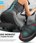 Wide Noseless Bike Seat Cushion For Men And Women With Extra Padding For Maximum Comfort On Peloton Exercise Electric And Cruiser Bikes Oversized Saddle