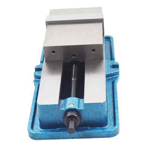 Shop Ready 5 Inch Heavy Duty Milling Machine Vise Crafted From Rock Solid Cast Iron With Precision Ground Rails for stable clamping.