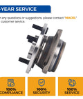 Side view of Heavy Duty Wheel Hub Bearing Assembly Ready To Roll For Jeep Cherokee Wrangler Grand Cherokee TJ Comanche Wagoneer 1990 Through 1998 With Smooth Spin Tight Fit And Durable Sealed Bearings For Reliable Street And Trail Performance