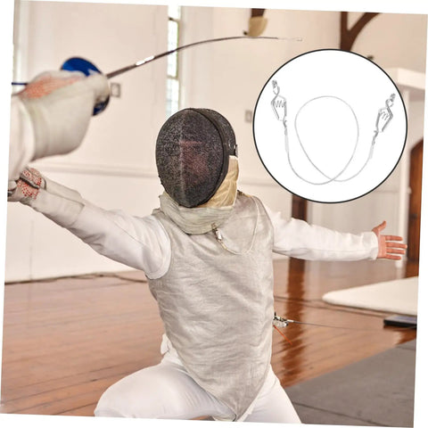 Fencing Body Cord Connector Clip With Double Clips Design For Tight Grip and Secure Connection during fencing match.